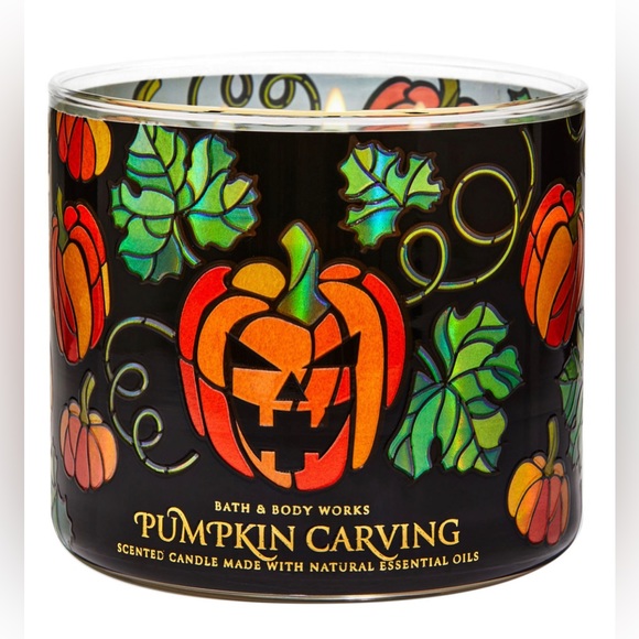 Bath & Body Works Holiday Bath Body Works Halloween Pumpkin Carving